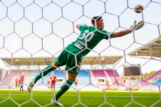 Goalkeeper Idar Nordby Lysgård of Skeid