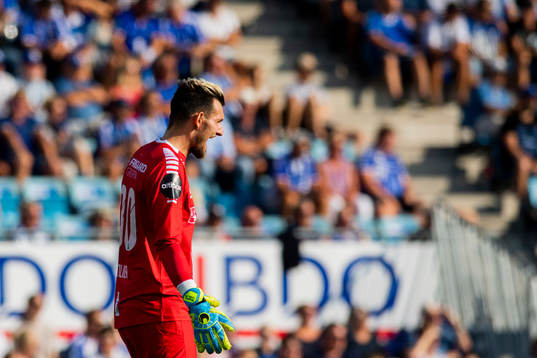 Goalkeeper Alexandre Letellier  of Sarpsborg 08
