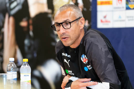 Helsingborgs tränare Henrik Larsson
