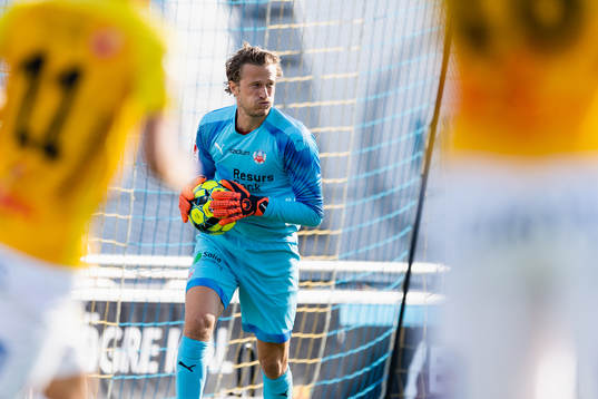 Helsingborgs målvakt Anders Lindegaard