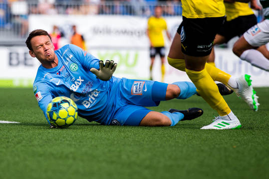 Västerås målvakt Anton Fagerström