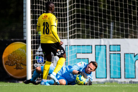 Västerås målvakt Anton Fagerström