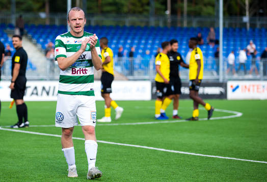 Västerås Jesper Florén  applåderar publiken