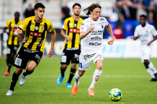Häckens Alexander Jeremejeff och Sirius Axel Björnström