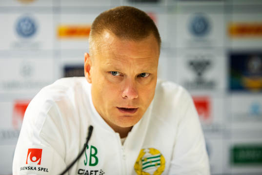Hammarbys tränare Stefan Billborn