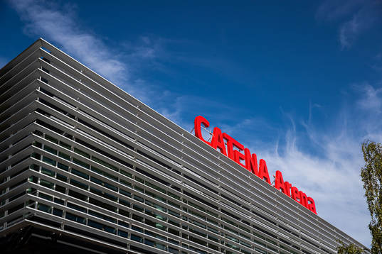 Exteriör av Catena Arena
