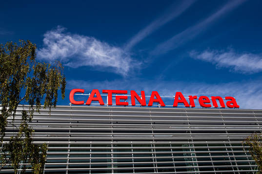 Exteriör av Catena Arena