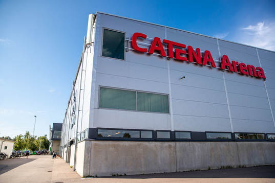 Exteriör av Catena Arena