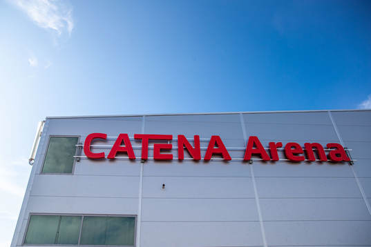 Exteriör av Catena Arena