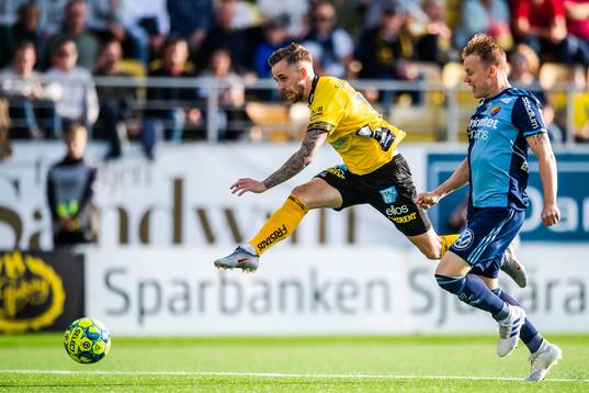 Elfsborgs Rasmus Alm och Djurgårdens Elliot Käck