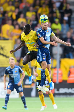 Elfsborgs Elfsborgs Marokhy Ndione i nickduell med