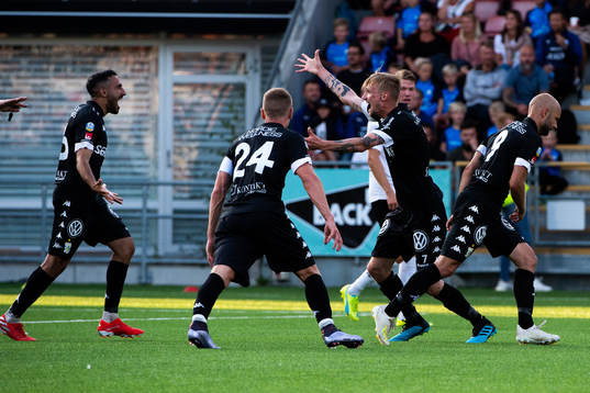 IFK Göteborgs Sargon Abraham, Sebastian Eriksson och Robin