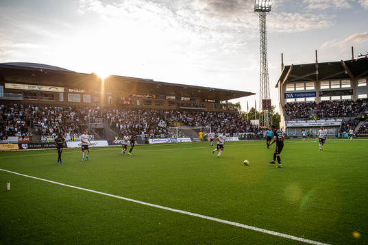 Generell bild från fotbollsmatchen i Allsvenskan mellan