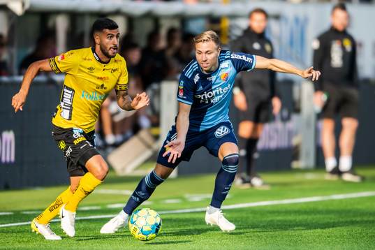 Elfsborgs Rami Kaib och Djurgårdens Jonathan Ring
