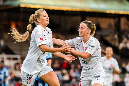 Rosengårds Lisa-Marie Utland jublar