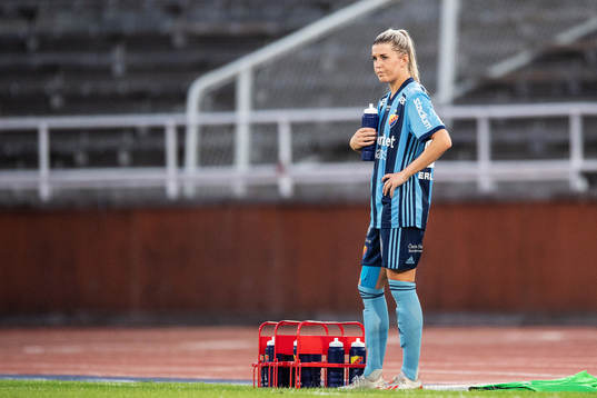 Djurgårdens Olivia Schough deppar