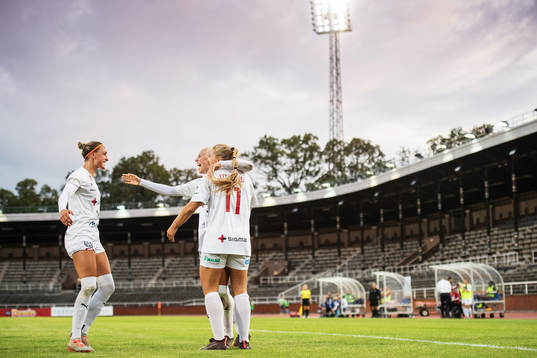 Rosengårds Sanne Troelsgaard, Sofie Svava och Lisa-Marie