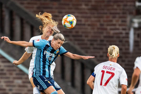Rosengårds Glodis Perla Viggosdottir och Djurgårdens