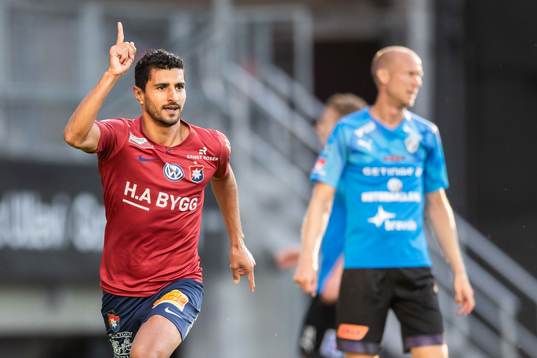 Örgrytes Ailton Almeida jublar