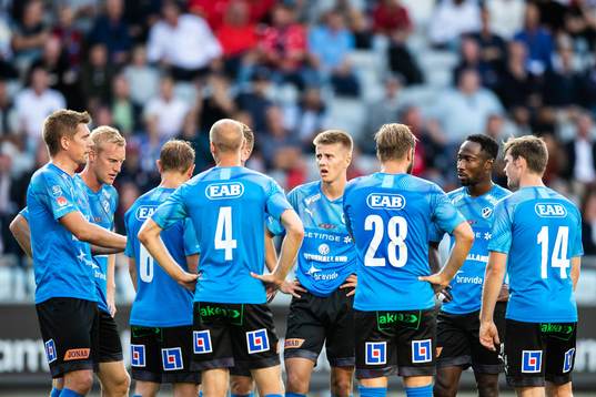 Halmstads spelare samlas
