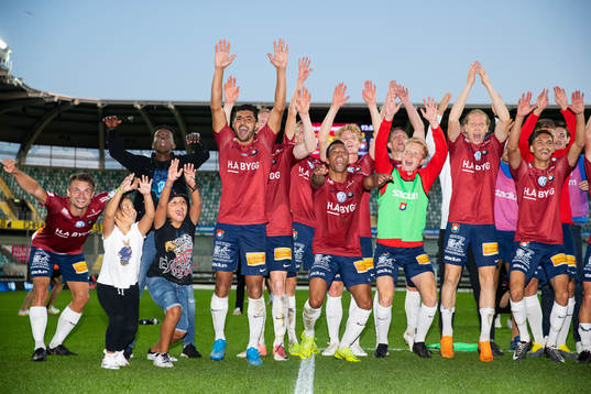Örgryte firar segern
