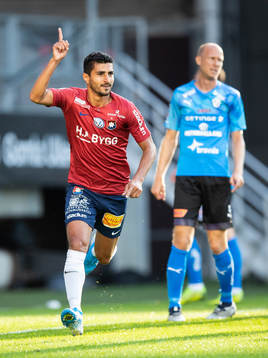 Örgrytes Ailton Almeida jublar