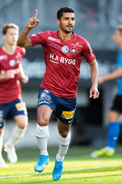 Örgrytes Ailton Almeida jublar
