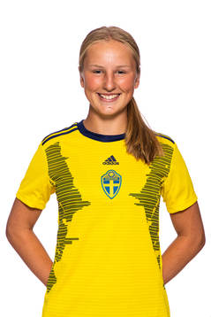 Erica Kellström i F15/04-landslaget