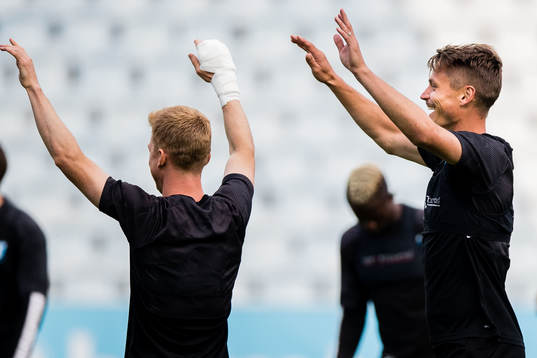 Markus Rosenberg of Malmö FF celebrates
