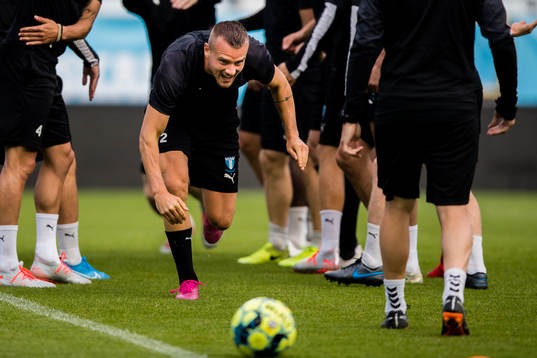 Eric Larsson of Malmö FF