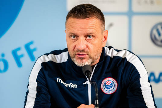Hari Vukas, head coach of Zrinjski