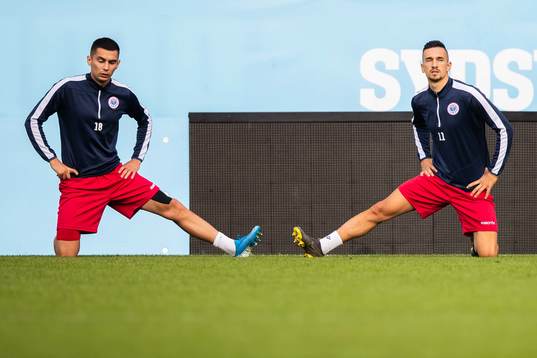 Dario Rugasevic and Stanisa Mandic of Zrinjski