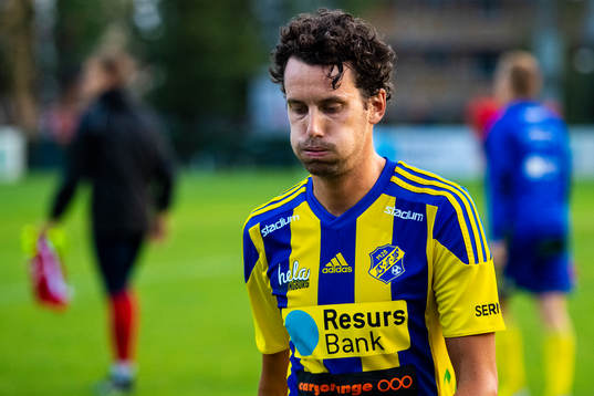 Eskilsminnes Filip Egger deppar