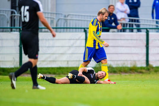 Lunds Gustav Hillstedt har ont