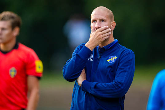 Eskilsminnes tränare Mattias Lindström