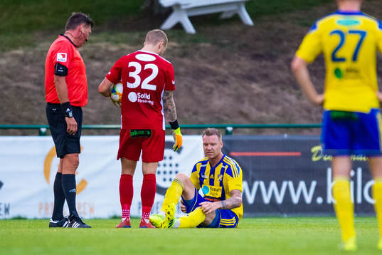 Eskilsminnes Marcus Nilsson har ont