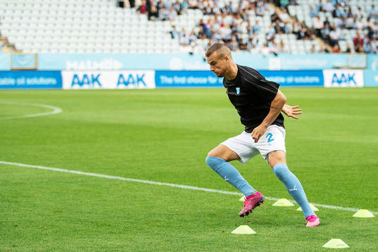 Eric Larsson of Malmö FF