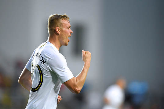 Kolbeinn Sigthorsson of AIK celebrates