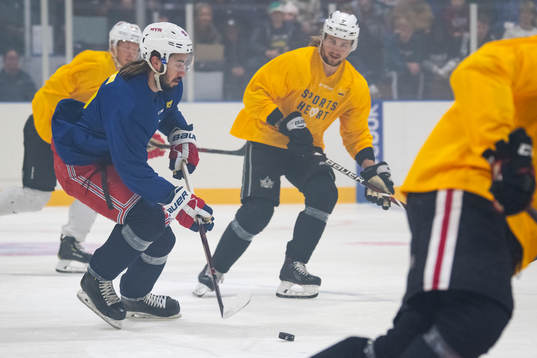 Mika Zibanejad of NHL Allstar Team