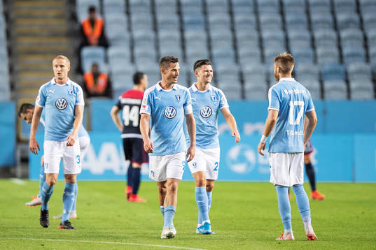 Markus Rosenberg of Malmö FF celebrates