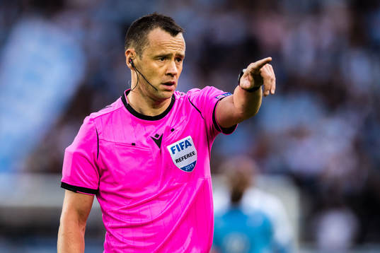 Referee Stuart Attwell