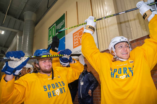 William Nylander and William Karlsson of NHL Allstar Team