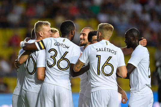 Kolbeinn Sigthorsson of AIK celebrates