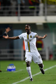 Henok Goitom of AIK reacts