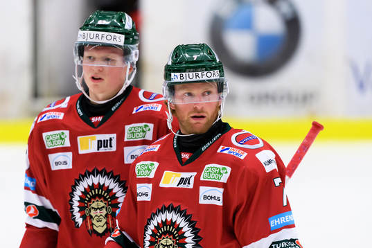 Frölundas Julius Bergman och Karl Stollery