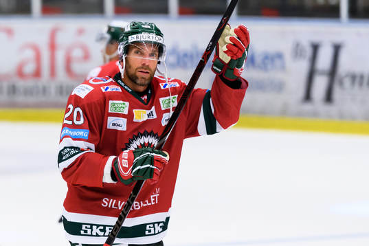 Frölundas Joel Lundqvist tackar publiken