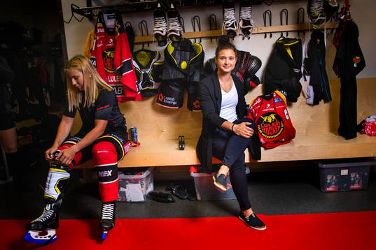 Josefine Hoegh Persson, Jenni Hiirikoski i Luleås