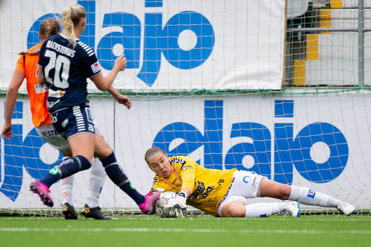 Kristianstads målvakt Brett Elisabeth Maron
