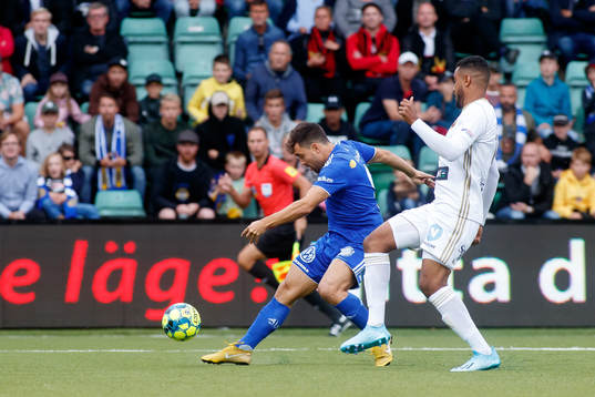 GIF Sundsvall Marc Mas Costa och Östersunds FK Noah Sonko