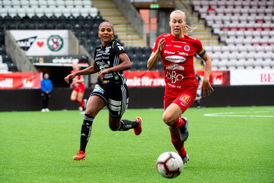 Piteås Madelen Janogy och Örebros Frida Abrahamsson